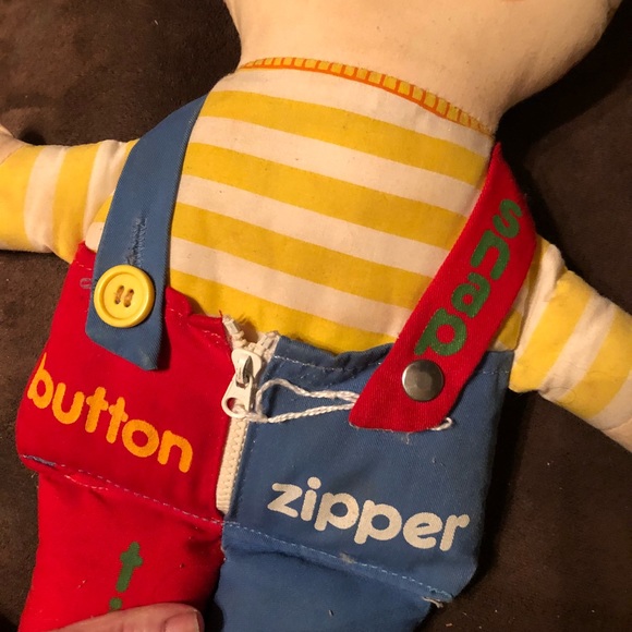 1983 vintage Dapper Dan dressing teaching doll - Picture 7 of 8